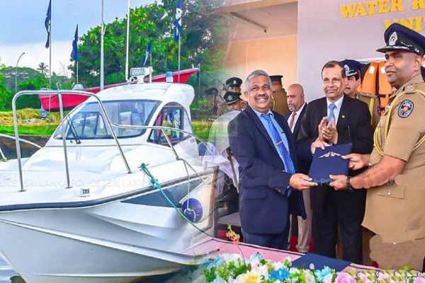 Sri Lanka Police got jet boat