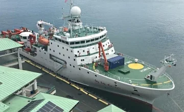 Chinese government has made a request to the Sri Lankan government for another Chinese survey vessel to visit Sri Lanka.