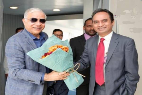 Sri Santosh Jha, India's new Ambassador to Sri Lanka arrived in Colombo