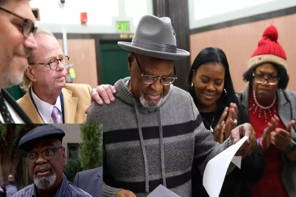 US man released after 48 years in prison for crime he didn't commit