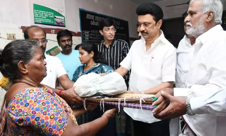 tamilnadu CM stalin visited to cyclone affected areas