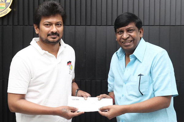 Vadivelu donated Rs 6 lakh for storm relief