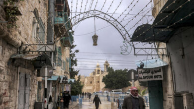 Christmas celebrations in Bethlehem have been canceled this year