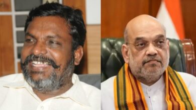 Thirumavalavan has written a letter to Union Home Minister Amit Shah to provide the interim relief amount