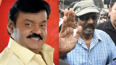 Kaundamani paid tribute to Vijayakanth