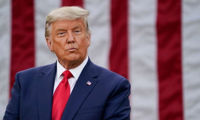 Donald Trump has rejected claims that if he wins the 2024 US presidential election, it will pose a threat to democracy.