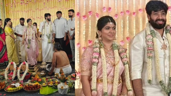 Director Adhik Ravichandran and actor Prabhu's daughter Aishwarya got married