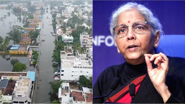 Nirmala Sitharaman said that the flood in Tamil Nadu cannot be declared as a national calamity