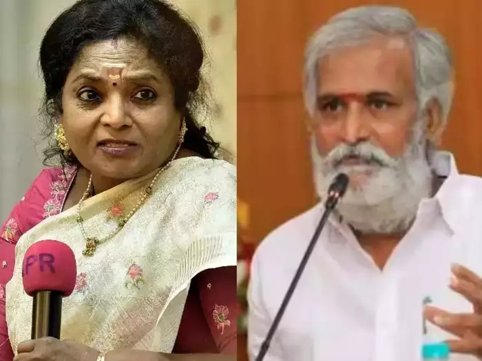 minister Sekar babu reply to tamilisai