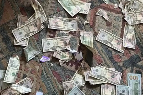 In the US, a couple was shocked when their pet dog chewed through $4,000