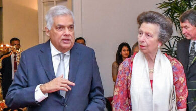 British Princess met Sri Lankan President Ranil