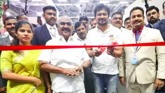 Minister Udhayanidhi Stalin inaugurated the 'Ayalaga Thamizhar' Day celebrations today.