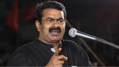 Seeman angry with central government for not providing flood relief funds to Tamilnadu