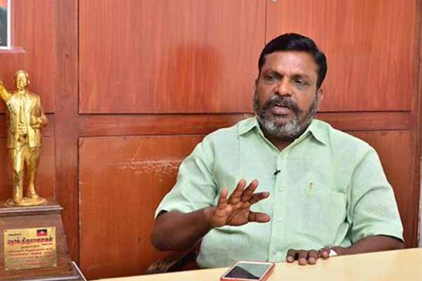 A political gambling victory party has taken place in Ayodhya - Thirumavalavan