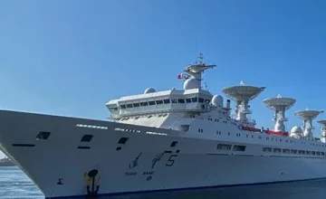 Chinese ship enters Sri Lanka