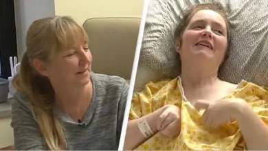 In the US, a girl who was in a coma for five years laughed at her mother's joke