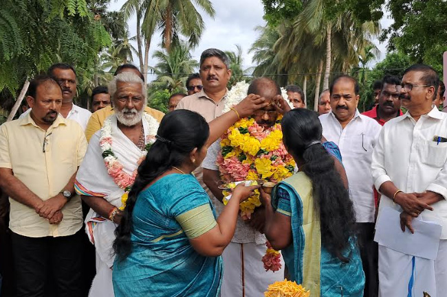 தமிழ் பொது வேட்பாளரின் முதலாவது தேர்தல் பிரச்சார கூட்டம்